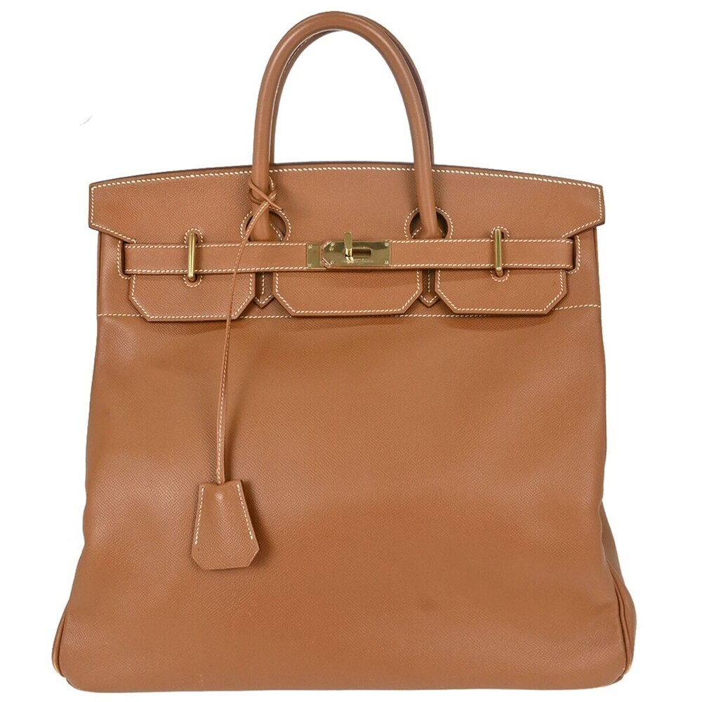 Hermes Birkin Brown Courchevel with Gold Hardware 40